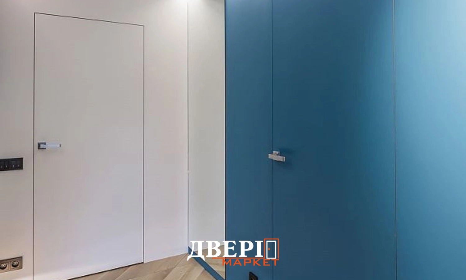 Як правильно обрати колір для прихованих міжкімнатних дверей